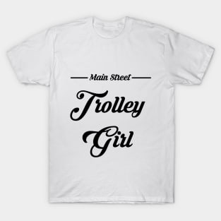 Main Street Trolley Girl T-Shirt